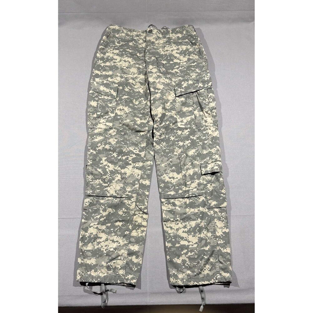 Propper ACU Trousers Mens Medium Long Digital Camo Ripstop Cargo US Army UCP